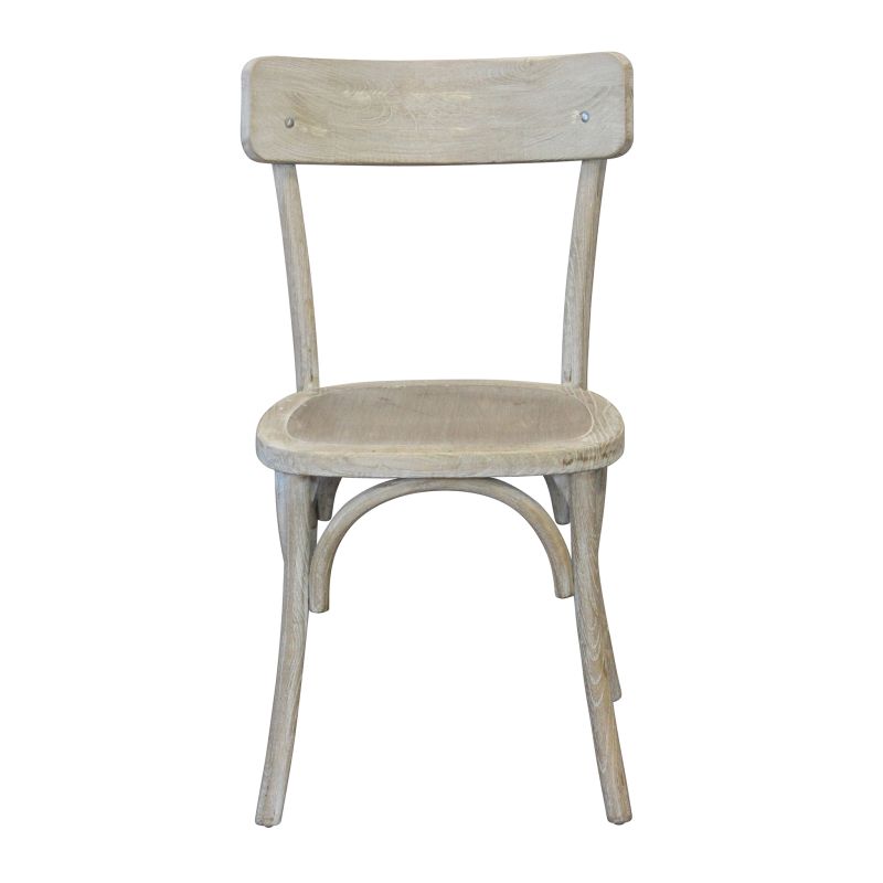 CHELSEA - set 2 sedie in legno di olmo