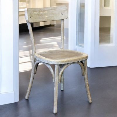 CHELSEA - set 2 sedie in legno di olmo