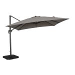 BACTRUS - ombrellone da giardino decentrato 3 x 3 m