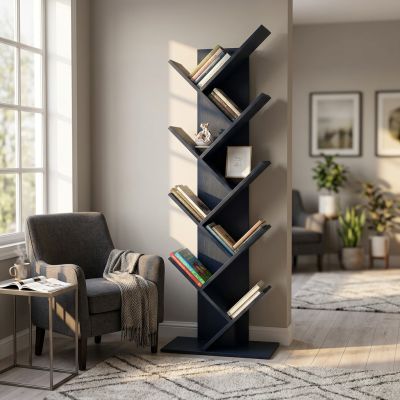 DYLAN - libreria moderna di design in legno
