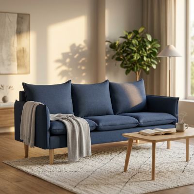 OLOF - divano stile scandinavo 3 posti
