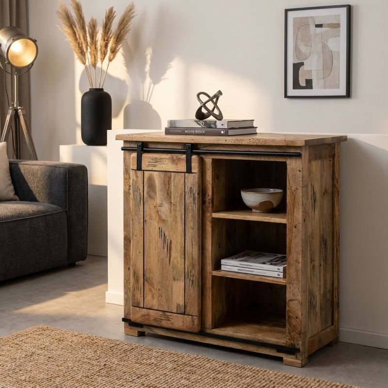 BEILY - mobiletto legno di mango