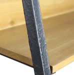 SPECTER - libreria industrial in legno e acciaio