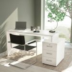 GALLIENO - scrivania moderna con cassetti 139x60x76 h