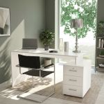 GALLIENO - scrivania moderna con cassetti 139x60x76 h