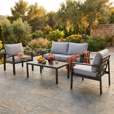 CORONA - salotto da giardino 4 posti