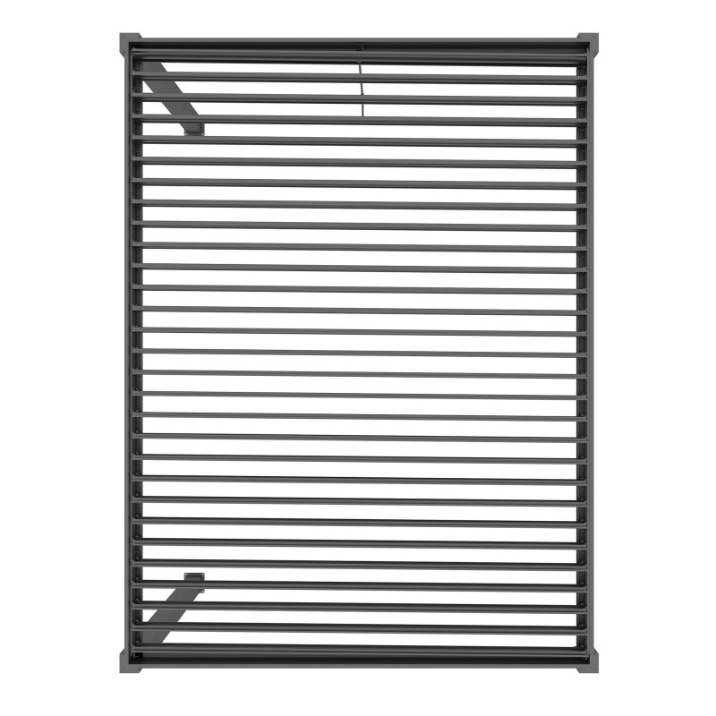 NIMBUS - pergola bioclimatica addossata in alluminio 3 x 4 m