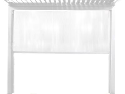 Laterale in PVC per lato da 3 m pergola bioclimatica