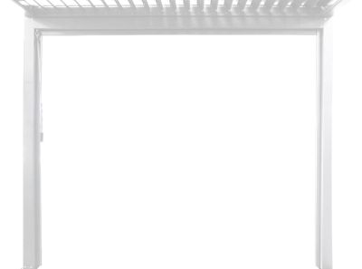 Laterale in PVC per lato da 3 m pergola bioclimatica