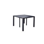 ARIZONA - set tavolo in alluminio cm 52/104/156/208/260 x 85 x 74 h con 6 poltrone Lotus