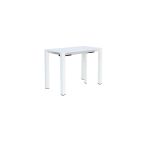 ARIZONA - set tavolo in alluminio cm 100 x 51,50/104/156/208/260 x 74 h con 6 poltrone Lotus
