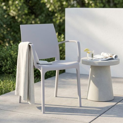 VOLGA - poltrona da giardino in plastica