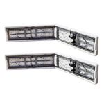 Set 2 panche catering pieghevole e abs bianco
