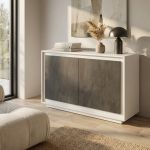 TYCHE - madia moderna con ante ammortizzate