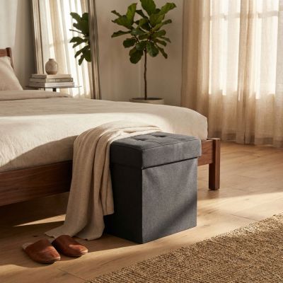 ORI - pouf quadrato in stoffa
