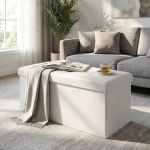 IRO - pouf rettangolare in ecopelle