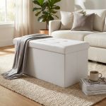 IRO - pouf rettangolare in ecopelle