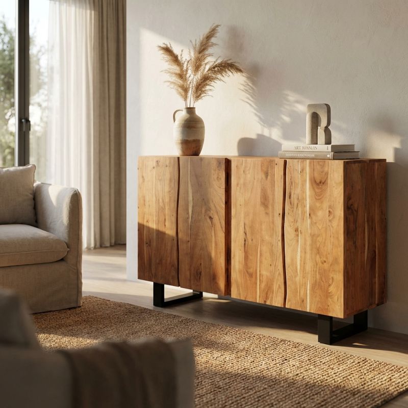 CLASS - madia in legno massiccio