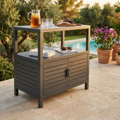 MOND - mobiletto da giardino in alluminio