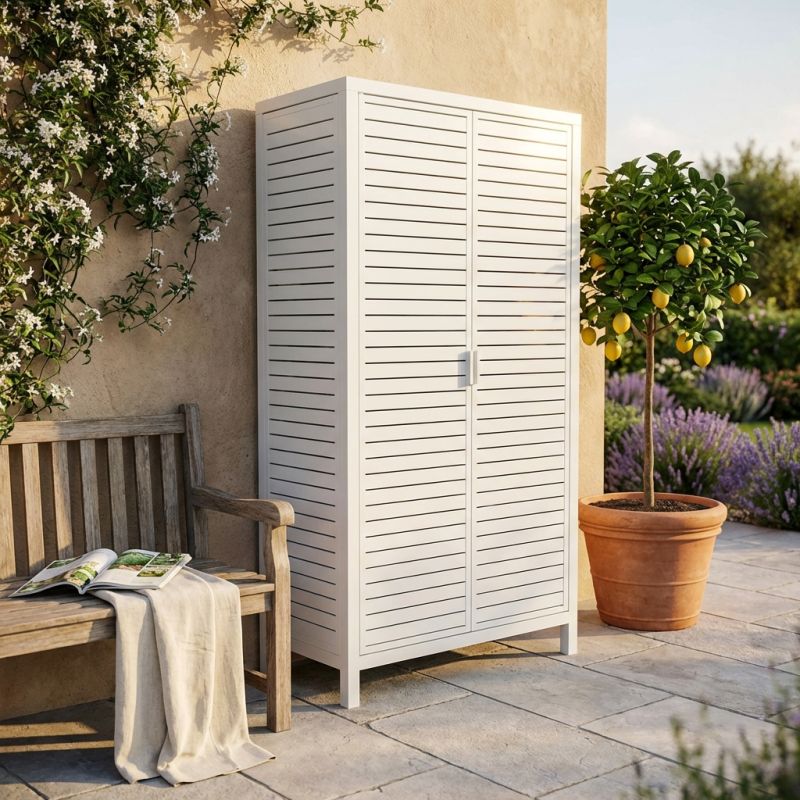 ERDE - armadio da giardino in alluminio
