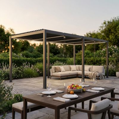 TWIGGER - pergola bioclimatica 7,8 x 4