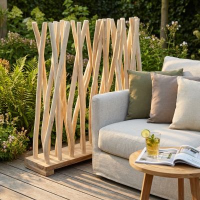 NARLON - frangivento in teak