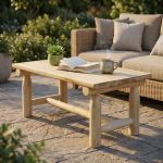 MESA - tavolino da esterno in teak