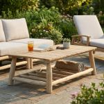 VENTURA - tavolino in teak per salotto da esterno
