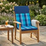 TOPPY - cuscino alto con doppia cucitura idrorepellente a quadri