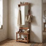 UBIQ - mobile entrata in legno riciclato