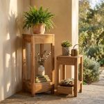 HIOB - fioriere in legno riciclato