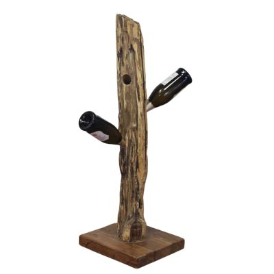 SIBILLA - porta bottiglie in legno di teak