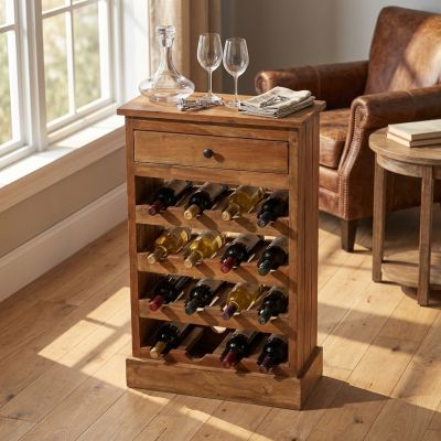 CECILIA - cantinetta in legno di mogano