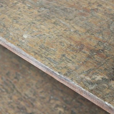 WINKY - mobile in legno riciclato con 5 ripiani su ruote