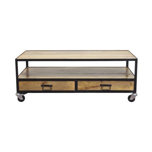 SHERIDAN - tavolino in legno di mango