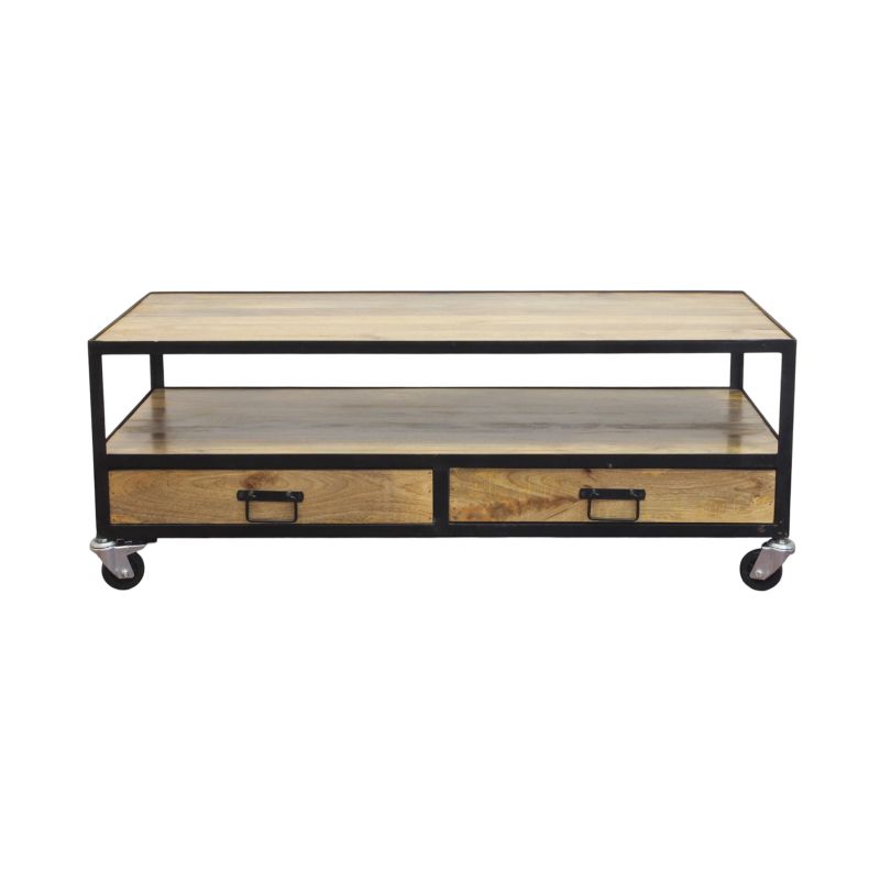 SHERIDAN - tavolino in legno di mango