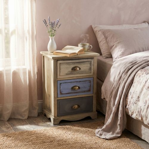 KEIRA - mobiletto in legno con cassetti