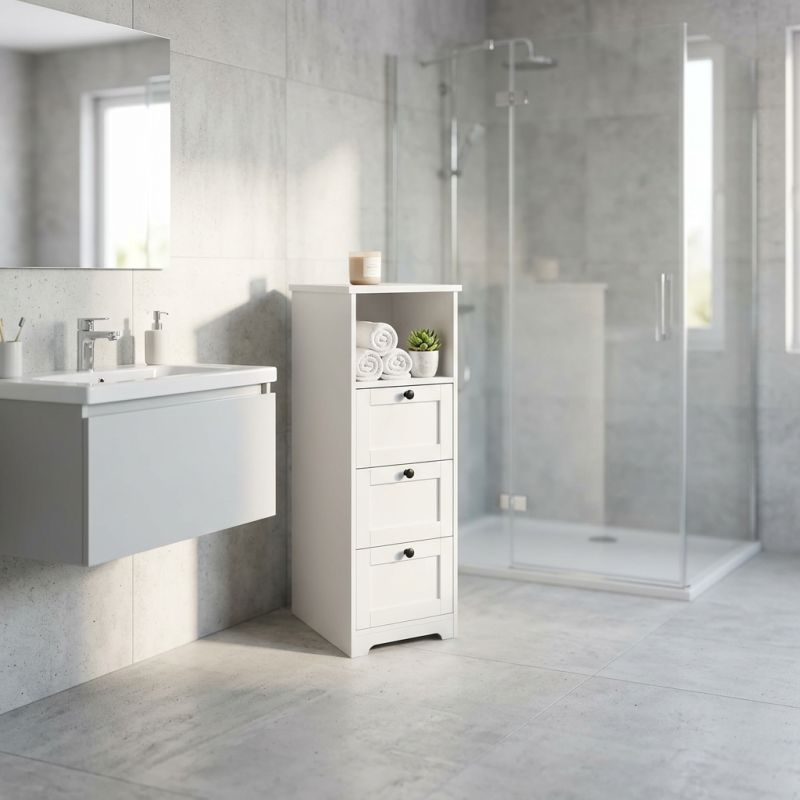 DEXOR - mobiletto tre cassetti un vano