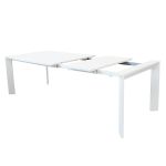 IMPACTO - tavolo allungabile in alluminio 150/200 bianco o antracite