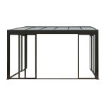 Set laterali in vetro per veranda addossata
