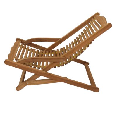 ALDABRA - sdraio pieghevole in teak 