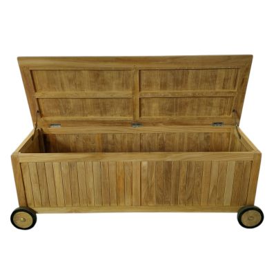 BRUMA - box con ruote in teak