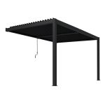 Pergola bioclimatica addossata 3 x 2,5 m