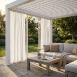Tenda da interno per lato da 3 m pergola bioclimatica