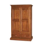 CHESTER - armadio 2 ante in legno massellox200