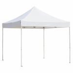 DIADEMA - gazebo pieghevole e richiudibile completo di sacca protettiva in acciaio 3 x 3 m