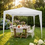 CORTEX - gazebo in acciaio 3 x 3 m