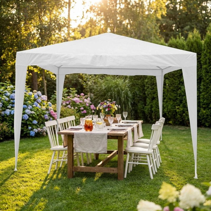 CORTEX - gazebo in acciaio 3 x 3 m