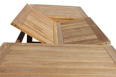 ORATOR - tavolo da giardino allungabile in teak