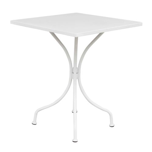 ROMANUS - set tavolo in metallo cm 60 x 60 x 72 h con 2 poltrone Aviim